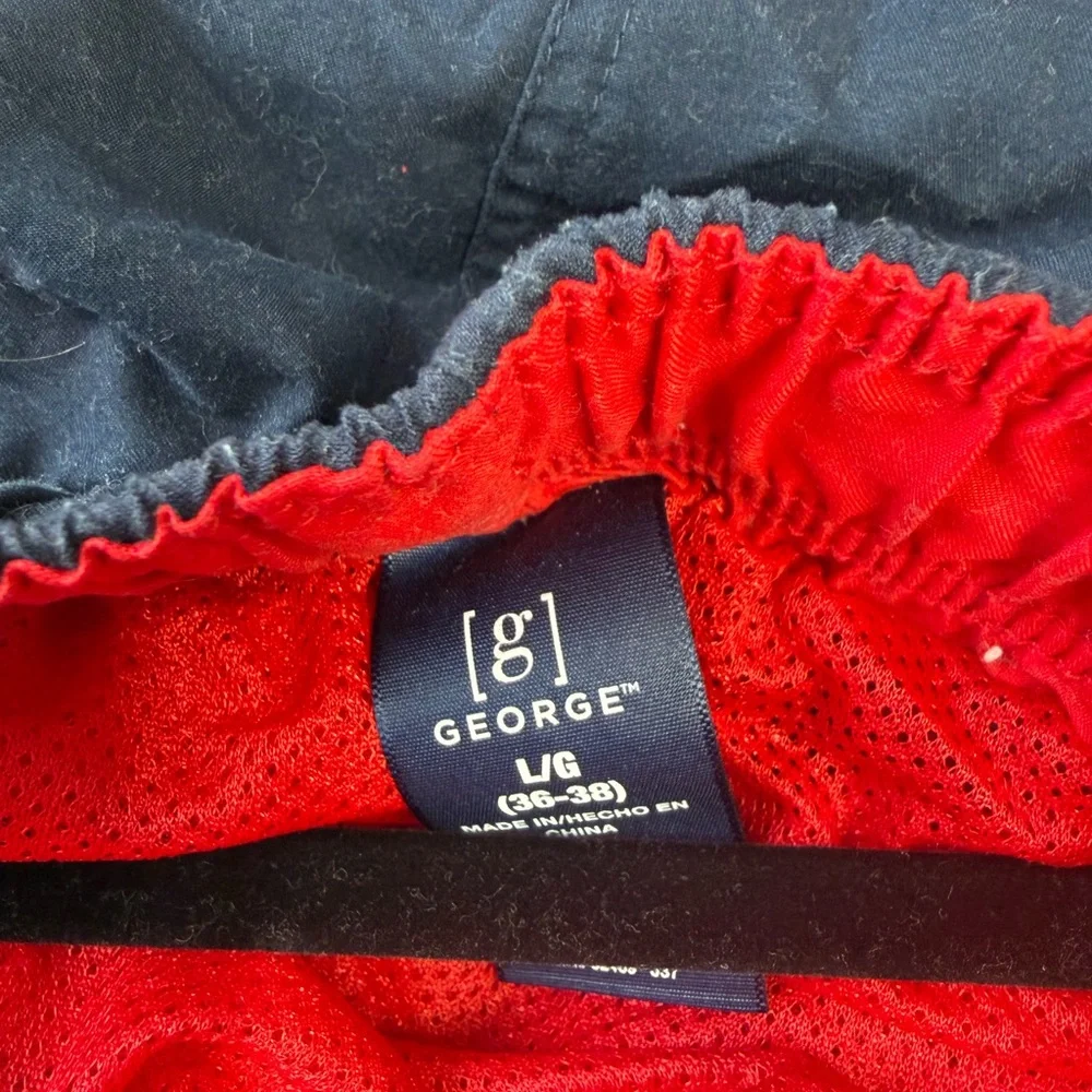 George Black and Red Men's Shorts‎